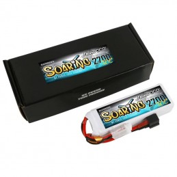 Battery Gens Ace Soaring 2700mAh 11.1V 30C 3S1P z EC3/XT60/T-Plug