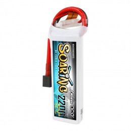 Battery Gens Ace Soaring 2200mAh 7.4V 30C 2S1P EC3/XT60/T-Plug