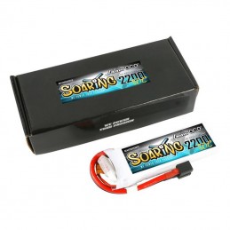 Battery Gens Ace Soaring 2200mAh 7.4V 30C 2S1P EC3/XT60/T-Plug