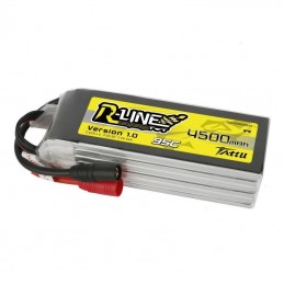 Battery Tattu R-Line 4500mAh 22.2V 95C 6S1P FPV AS150