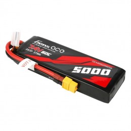 Battery Gens Ace 5000mAh 7,4V 50C 2S1P XT60 Material Case