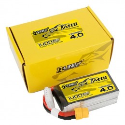 Battery Tattu R-Line 4.0 1400mAh 14.8V 130C 4S1P XT60