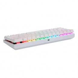 Wireless Mechanical keyboard Motospeed SK62 White (red switch)