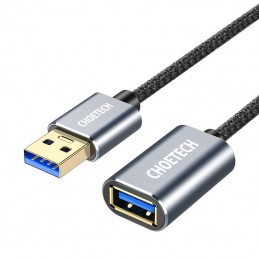 Extension cable Choetech XAA001 USB 3.0 2m (black)