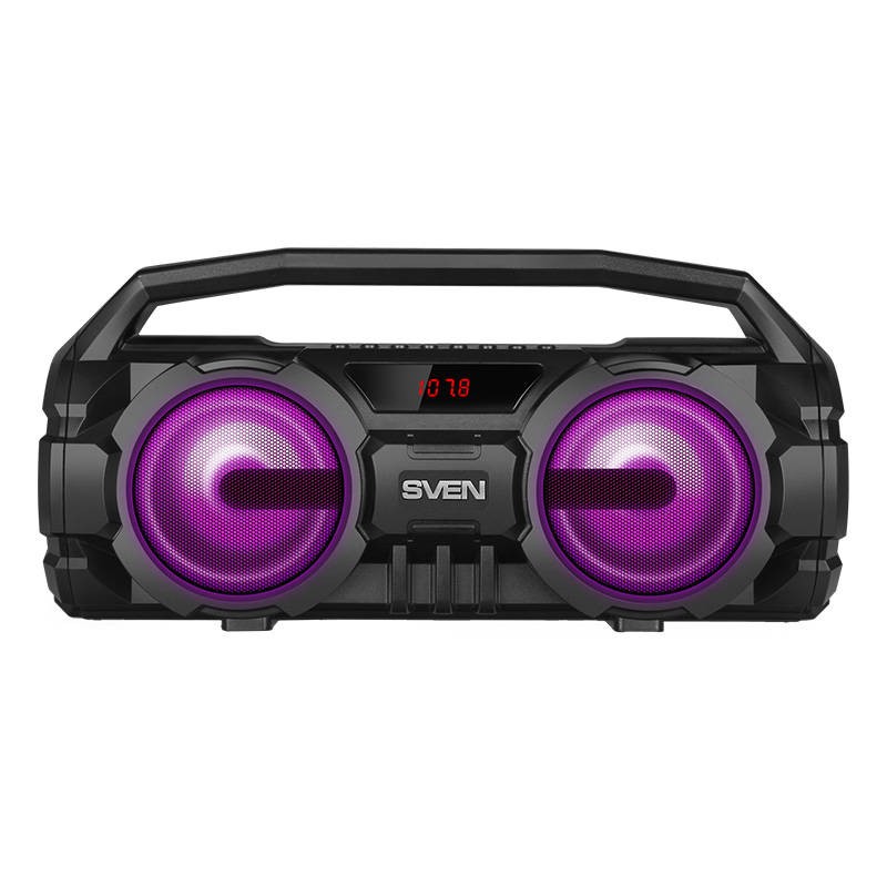 Speakers SVEN PS-415, 12W Waterproof, Bluetooth (black)