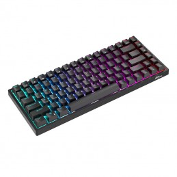 Mechanical keyboard Royal Kludge RK84 RGB, Red switch (black)