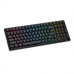 Mechanical keyboard Royal Kludge RK98 RGB, Red switch (black)