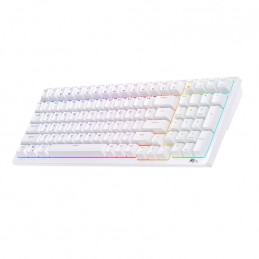 Mechanical keyboard Royal Kludge RK98 RGB, Brown switch (white)