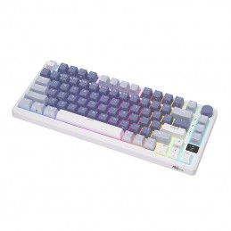 Mechanical keyboard Royal Kludge RKM75 RGB, Silver switch (blue)