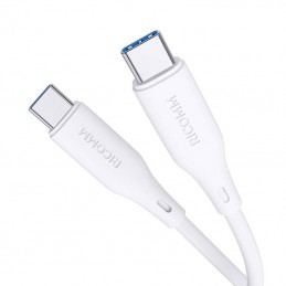 USB-C to USB-C Cable Ricomm RLS304CCW 1.2m