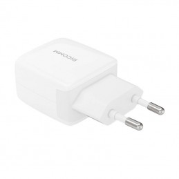 Wall Charger 25W PD Ricomm RC251 EU, 1xUSB-C + 2.1m USB-C Cable