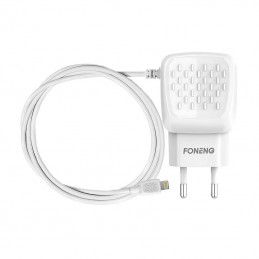 Charger Foneng EU25 USB-A 2-Port Charger 2.4A (white)