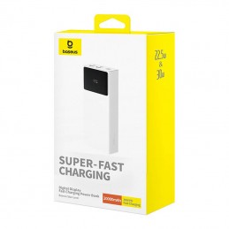 Powerbank Baseus Star-Lord 20000mAh, 30W (white)