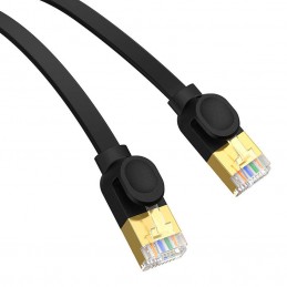 Baseus Cat 7 UTP Ethernet RJ45 Cable Flat 0,5m black