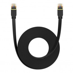 Baseus Cat 7 UTP Ethernet RJ45 Cable Flat 8 m black