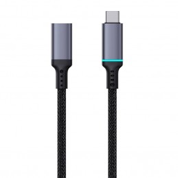 Baseus High Definition extension cable USB-C Male to Female 10Gbps, 1m (black)