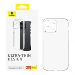 Phone Case for iPhone 15 Pro Baseus OS-Lucent Series (Clear)