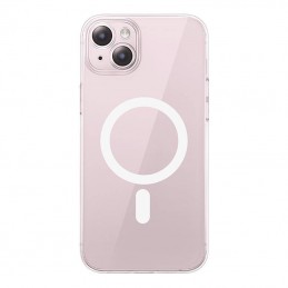 Magnetic Phone Case for iPhone 15 Baseus OS-Lucent Series (Clear)