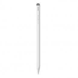 Stylus Baseus Smooth Writing Series with LED indicators active/passive version (White)