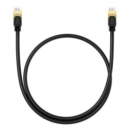 Network cable cat.8 Baseus Ethernet RJ45, 40Gbps, 0.5m (black)