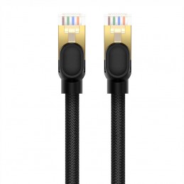 Network cable cat.8 Baseus Ethernet RJ45, 40Gbps, 0.5m (black)