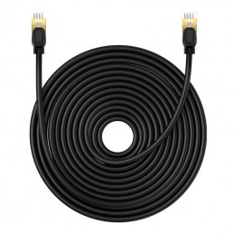 Network cable cat.8 Baseus Ethernet RJ45, 40Gbps, 20m (black)