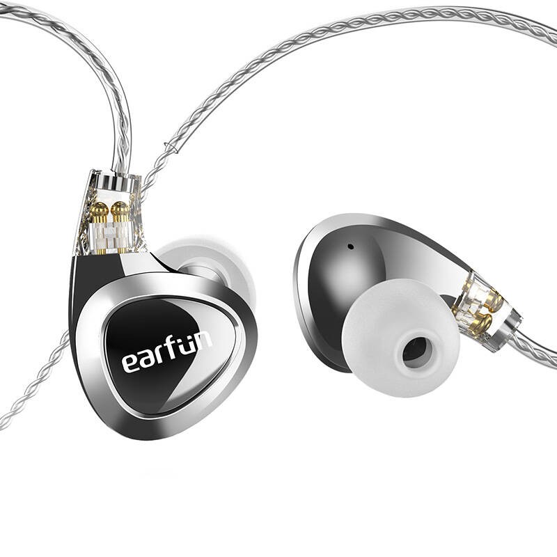 Wired earphones EarFun EH100 (silver)