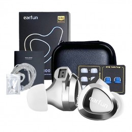 Wired earphones EarFun EH100 (silver)