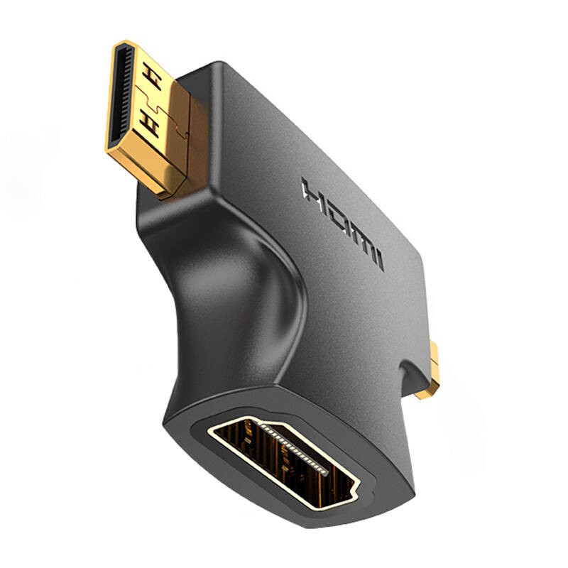 HDMI - Mini/Micro HDMI Adapter 2in1 Vention AGFB0 (Black)