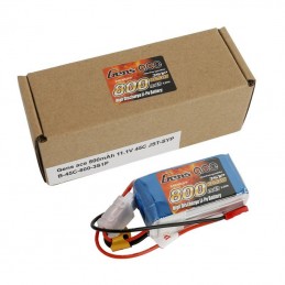 Battery GensAce LiPo 800mAh 11.1V 45C 3S1P