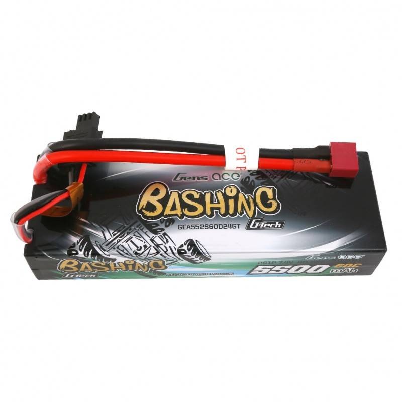 Battery Gens Ace G-Tech 5500mAh 7.4V 60C 2S1P HardCase