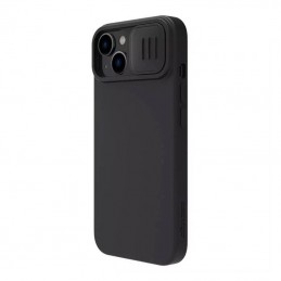 Nillkin CamShield Silky Silicone case for iPhone 14/13  (classic black))