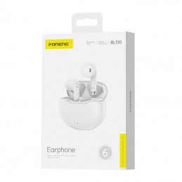 Wireless earphones TWS Foneng BL130 (white)