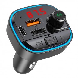 Car charger XO Smart Bluetooth BCC11 (black)