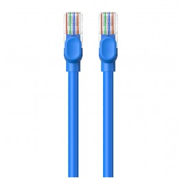 Round Cable Baseus Ethernet RJ45, Cat.6, 0,5m (blue)