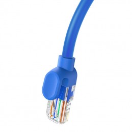 Round Cable Baseus Ethernet RJ45, Cat.6, 1m (blue)