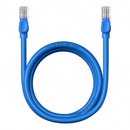 Round Cable Baseus Ethernet RJ45, Cat.6, 2m (blue)