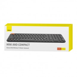 Wireless Tri-Mode Keyboard Baseus K01B (Gray)