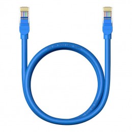 Round Cable Baseus Ethernet RJ45, Cat.6, 1m (blue)