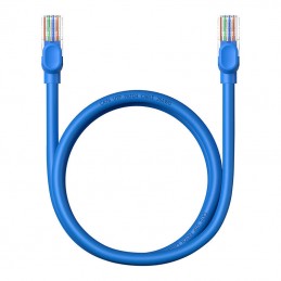 Round Cable Baseus Ethernet RJ45, Cat.6, 1m (blue)