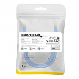 Round Cable Baseus Ethernet RJ45, Cat.6, 2m (blue)