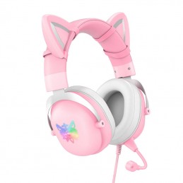 Gaming headphones ONIKUMA X11 Pink