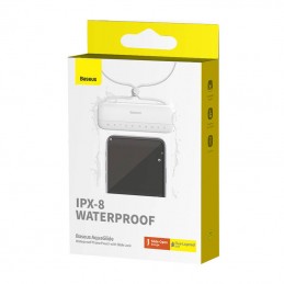 Waterproof phone case Baseus AquaGlide (white)