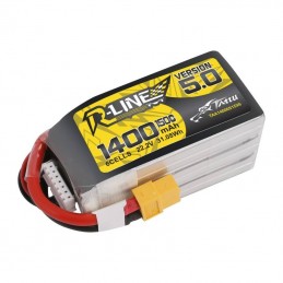 Battery Tattu R-Line 5.0 1400mAh 22.2V 150C 6S1P XT60