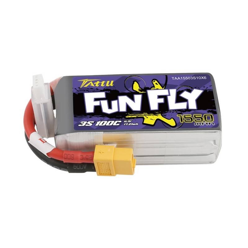 Battery Tattu Funfly 1550mAh 11,1V 100C 3S1P