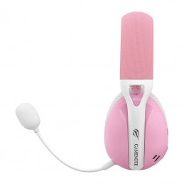 Gaming headphones Havit Fuxi H1 2.4G (pink)