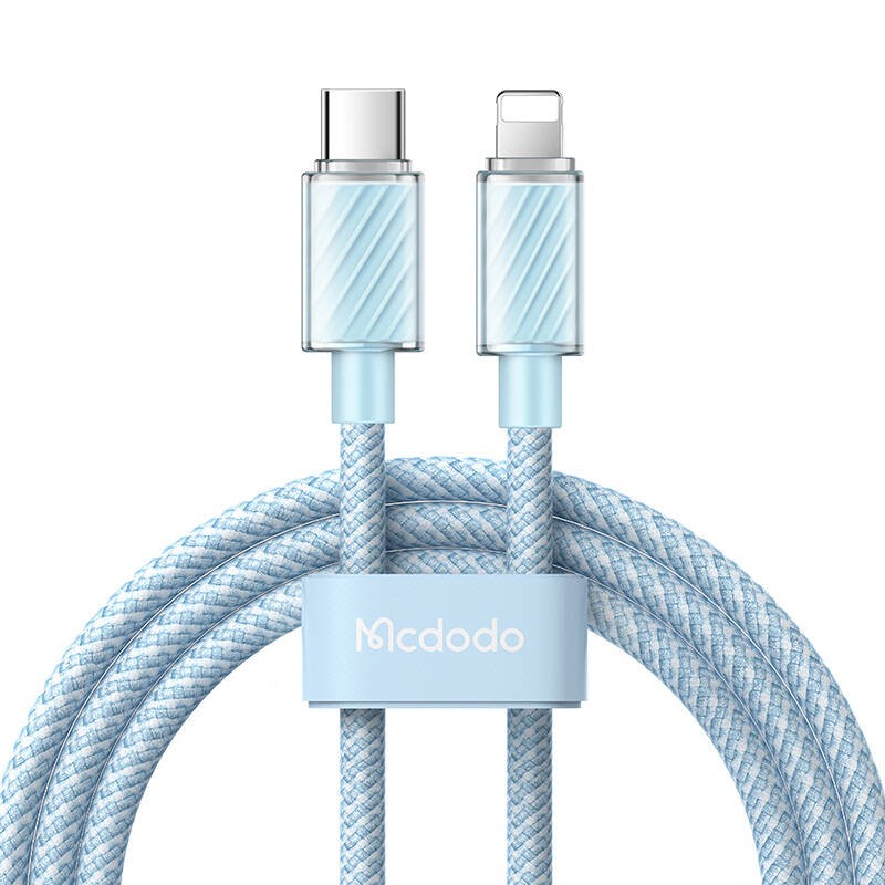 Cable USB-C to Lightning McdodoCA-3664, 36W, 2m (blue)