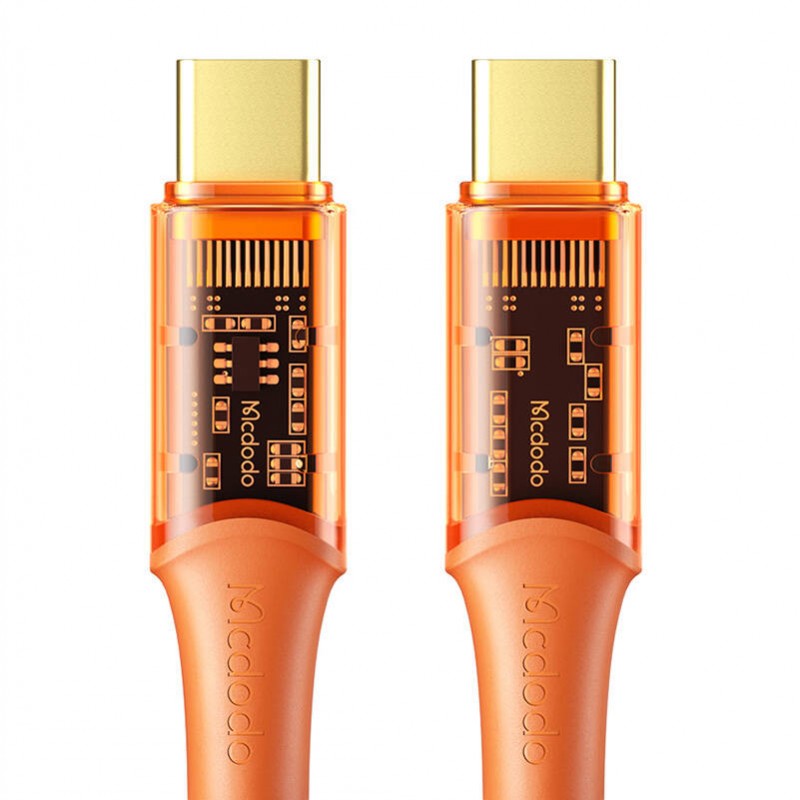 Cable USB-C do USB-C Mcdodo CA-2113 100W 1.8m (orange)