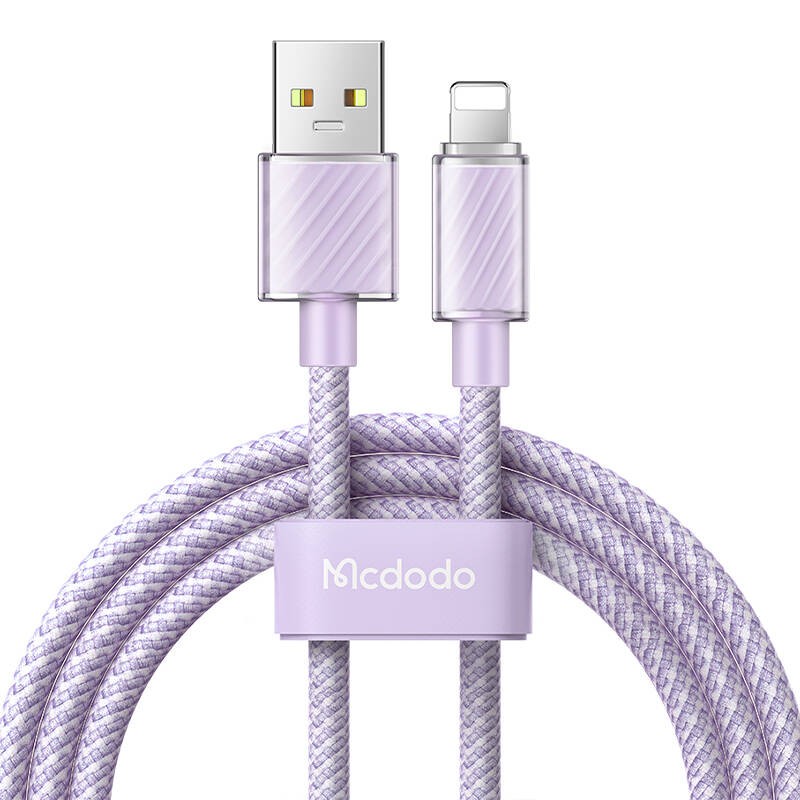 Cable USB-A to Lightning Mcdodo CA-3642, 1,2m (purple)