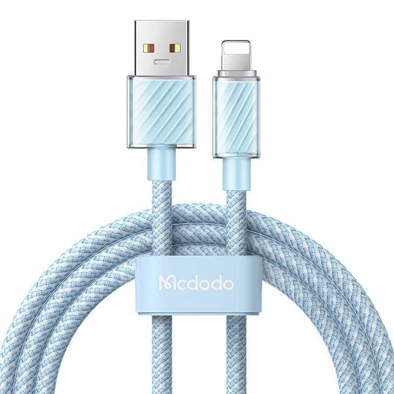 Cable USB-A to Lightning Mcdodo CA-3644, 2m (blue)